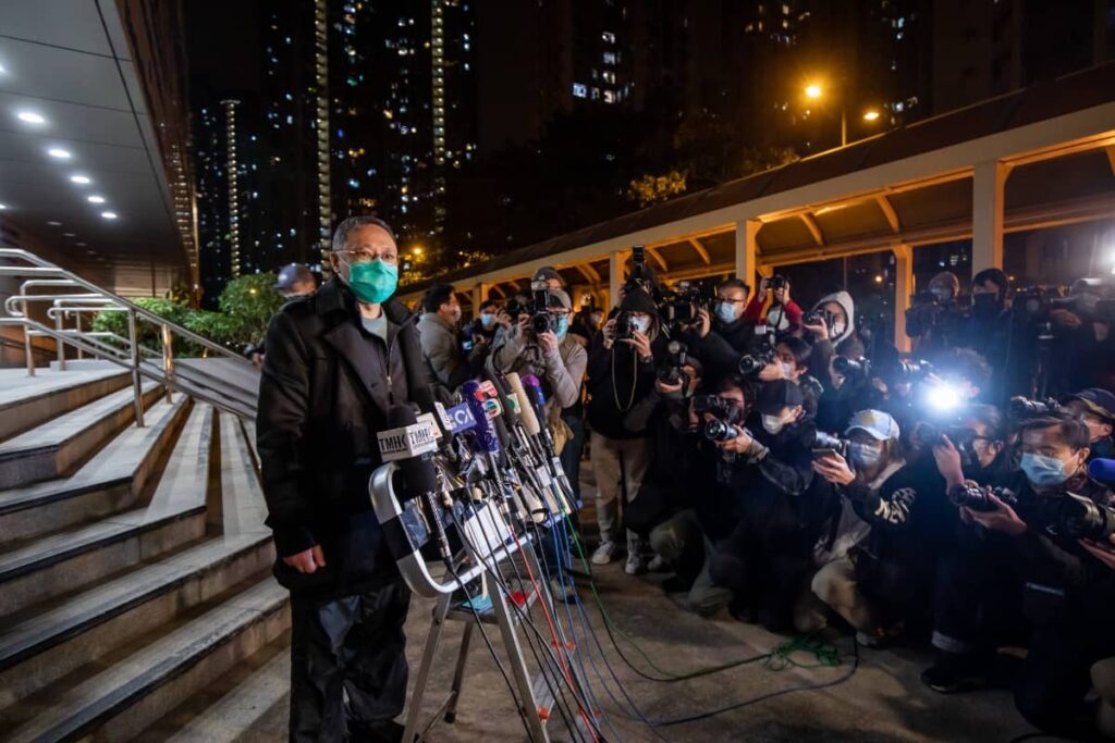 Massa-arrestaties in Hongkong draaien democratie de nek om GettyImages 1230469034 1 1