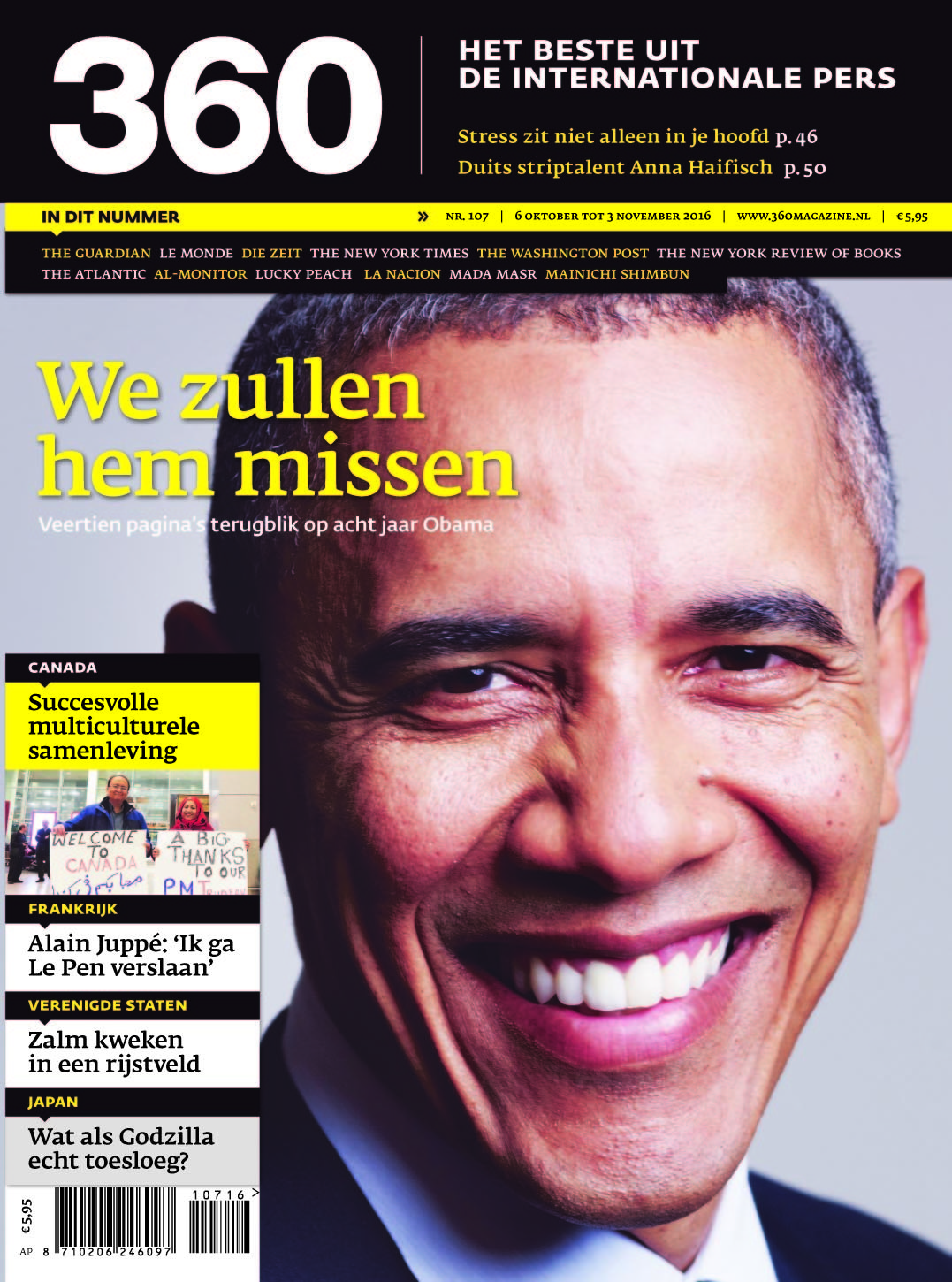 360 Magazine editie 107 | We zullen hem missen