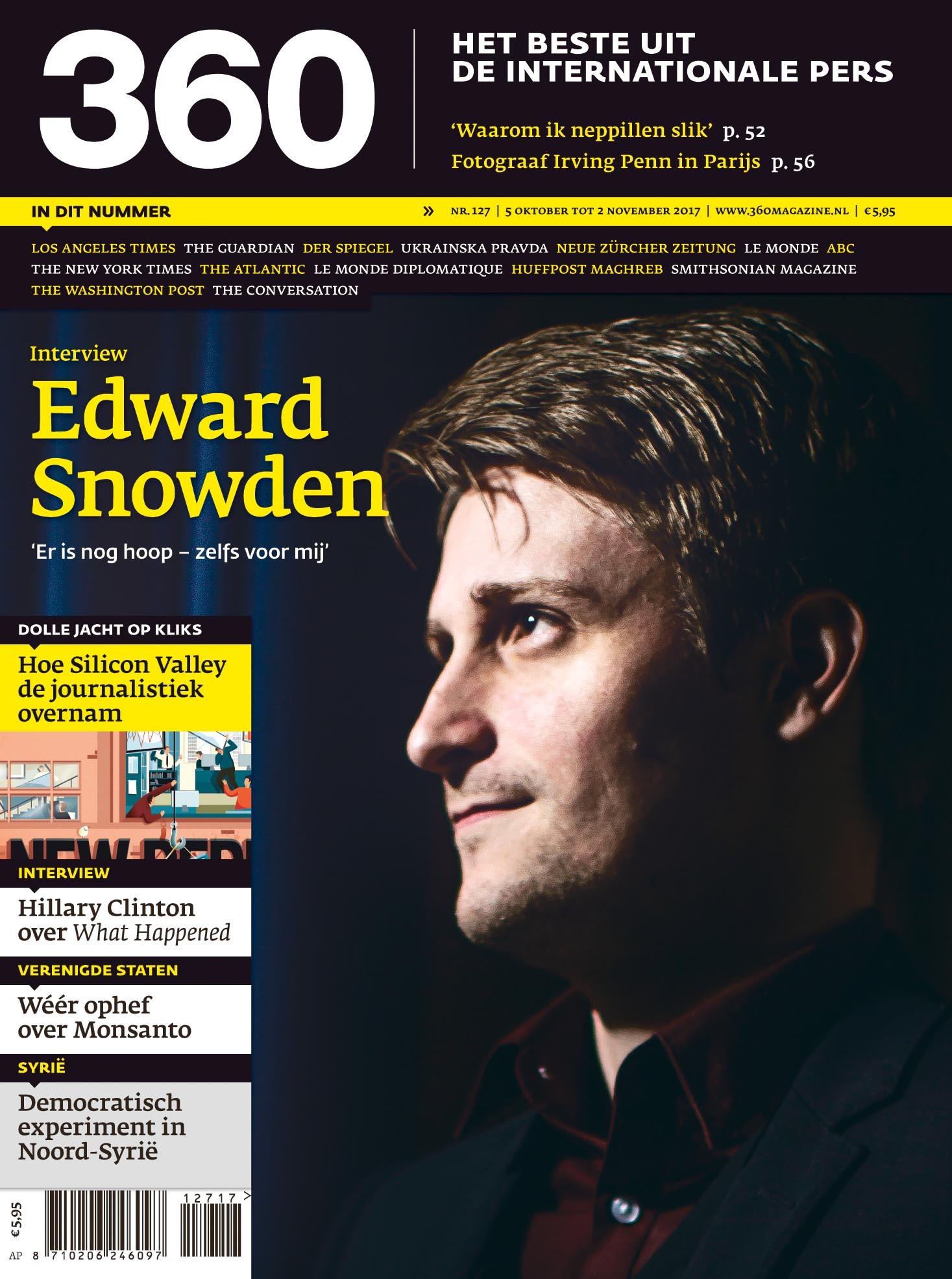 360 Magazine editie 127 | Edward Snowden
