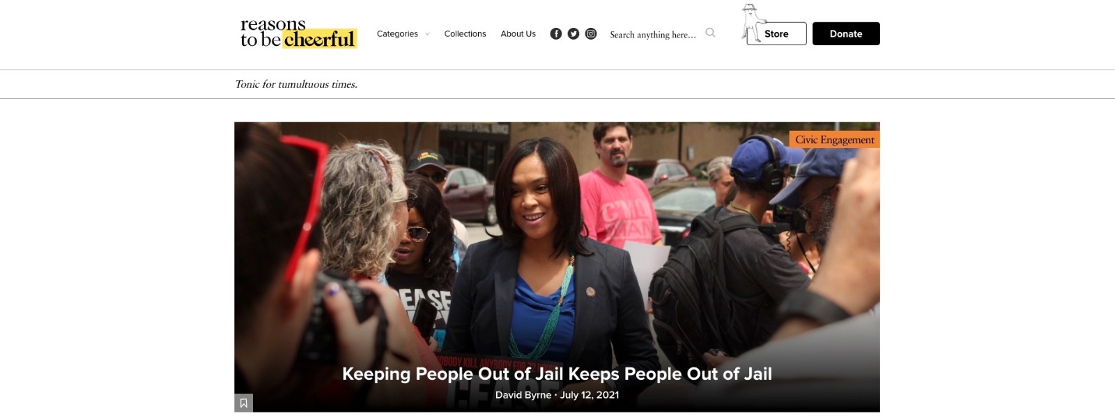 Vrolijkstemmende nieuwssite & Meer tips