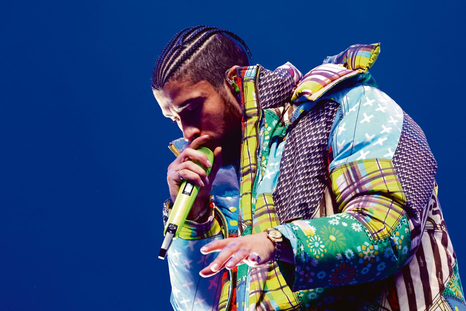 Bad Bunny geeft het goede voorbeeld