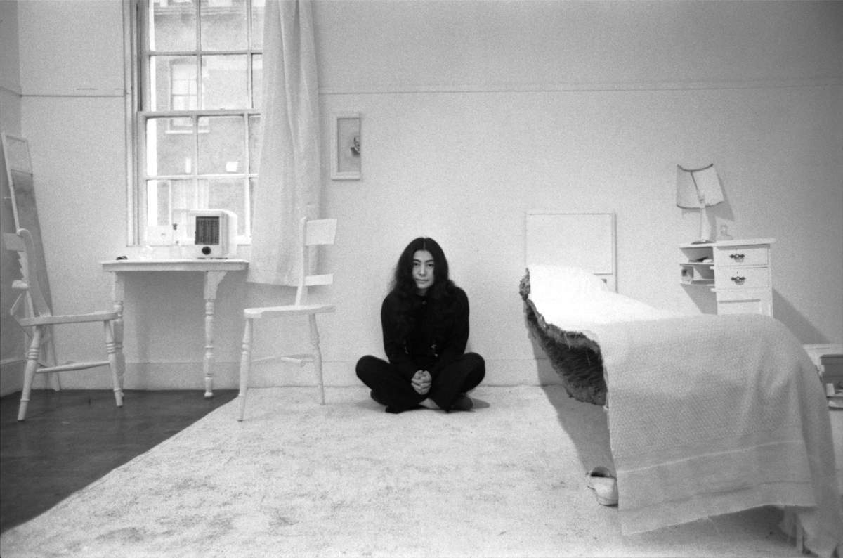 90-jarige Yoko Ono blijft kunst maken