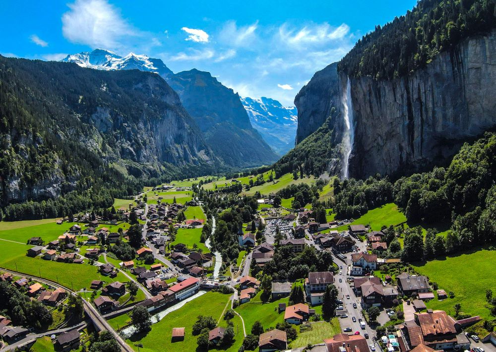 Het dorp Lauterbrunnen wil een selfiebelasting invoeren